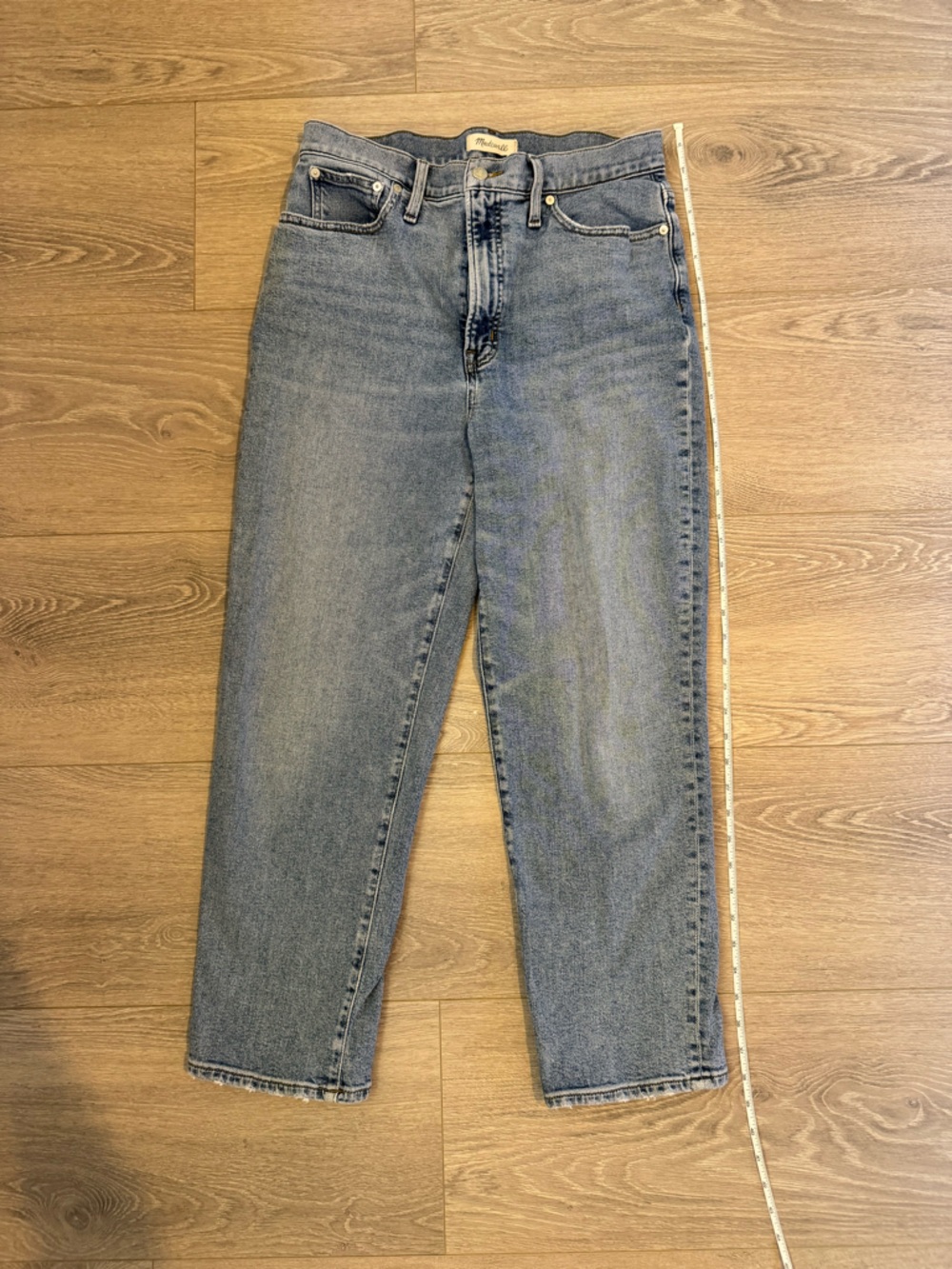 Madewell The Perfect Vintage Jean | Size 30 | Light Wash | High Rise Straight